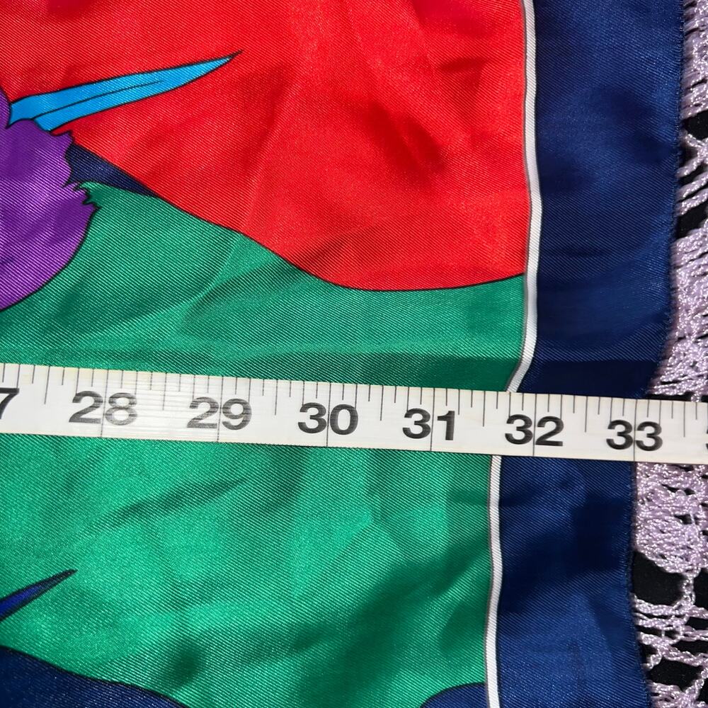 Vintage Abstract Scarf - Picture 8 of 11